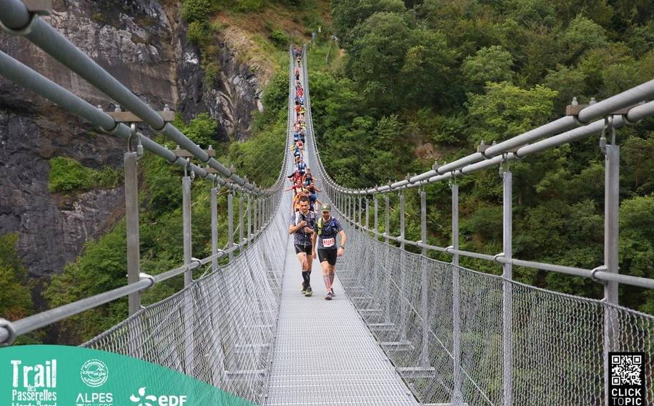 Trail des passerelles du Monteynard