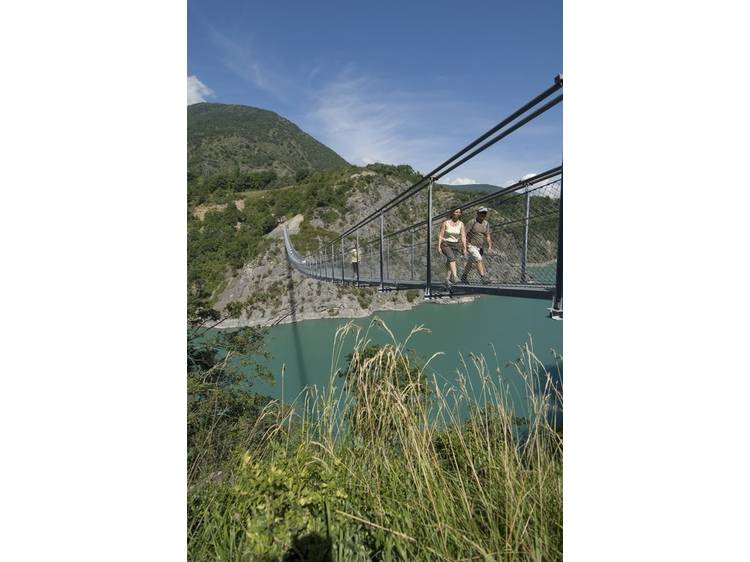 Photo 4 Circuit pédestre : Les passerelles du lac de Monteynard-Avignonet