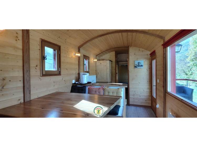 Photo 4 Le Mas du Lac - La Roulotte du Mas - 2 à 4 people