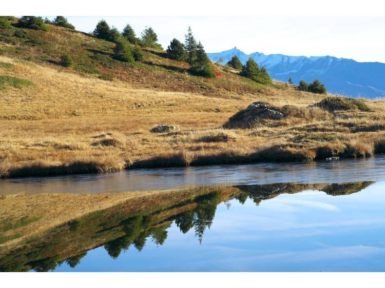 Photo 2 Plateau of lakes  -  lake Fourchu