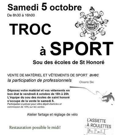 Troc à Sport