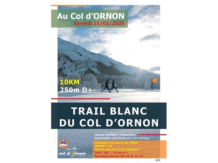 Photo 1 Trail Blanc at Le Col d'Ornon