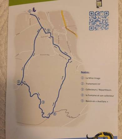 Circuit piéton et  découverte : de la source au robinet.